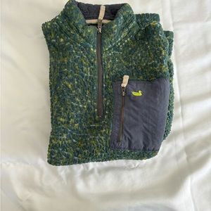 Southern marsh retro fluffy fleece